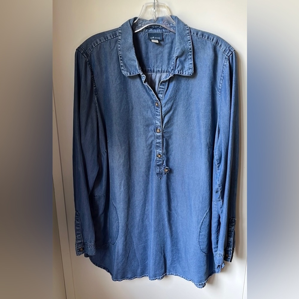 J Jill Denim Tunic L